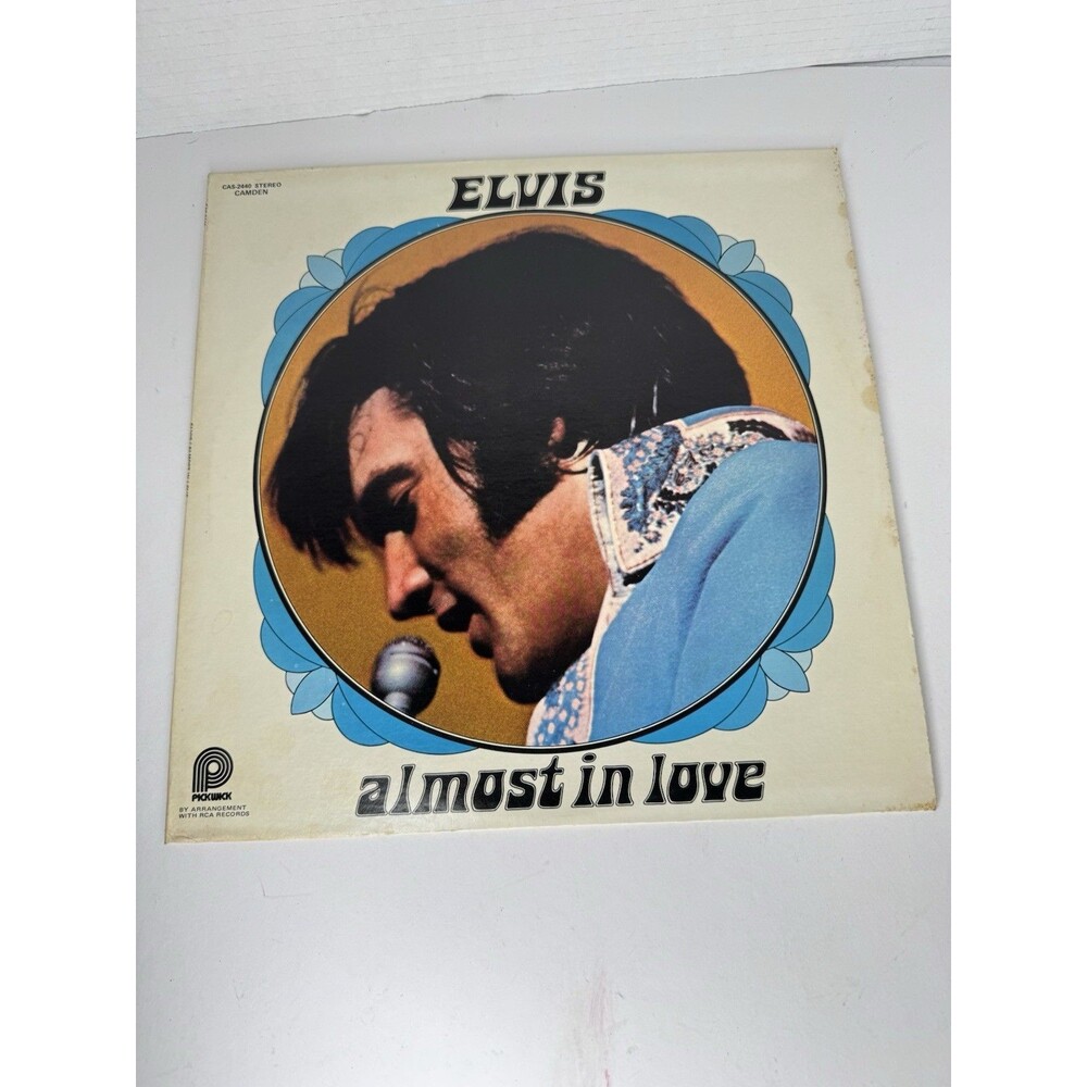 Elvis Presley NO JUMPS Vinyl Album 12" ALMOST IN LOVE
